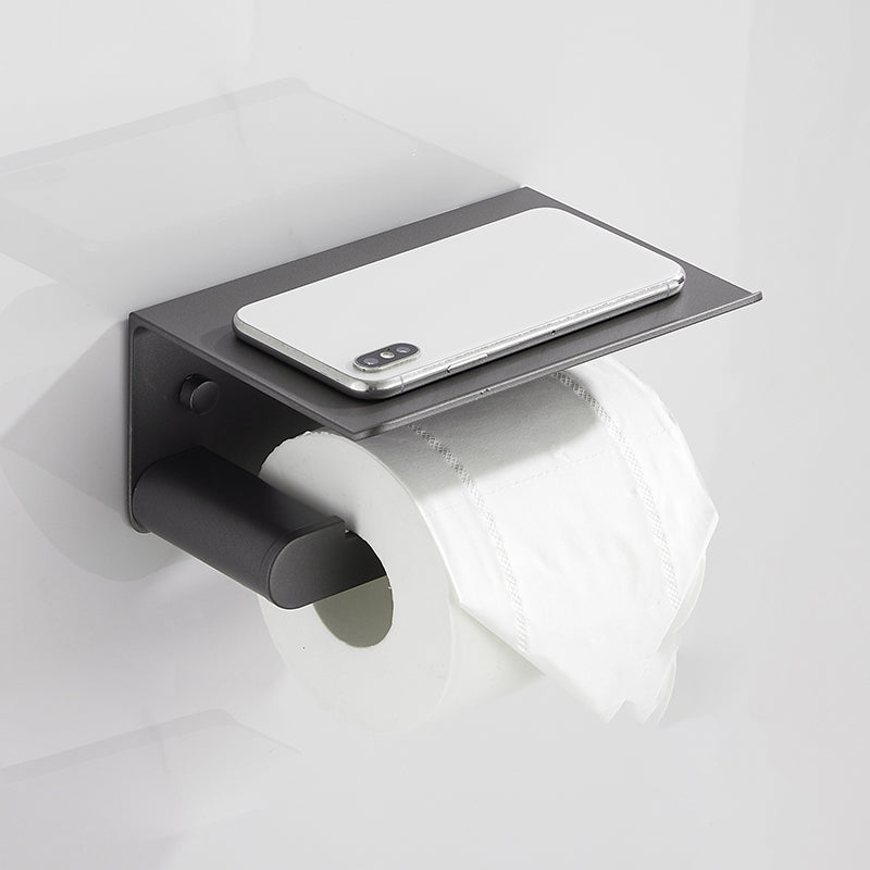 Lisslune | Modern Gray Bathroom Accessory As a Single Piece or As a Set Made of Metal