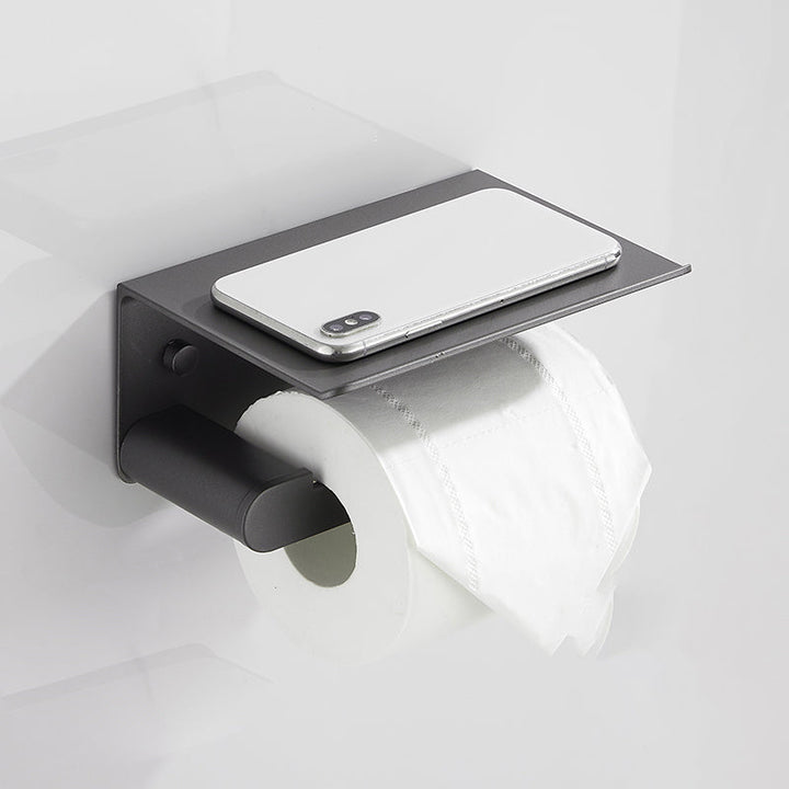 Lisslune | Modern Gray Bathroom Accessory As a Single Piece or As a Set Made of Metal