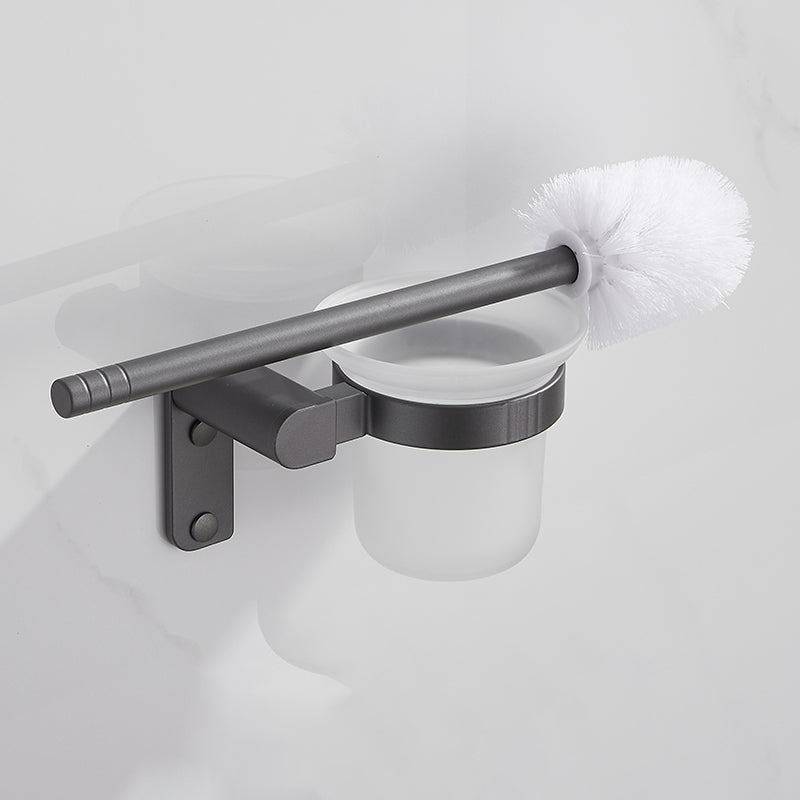 Lisslune | Modern Gray Bathroom Accessory As a Single Piece or As a Set Made of Metal