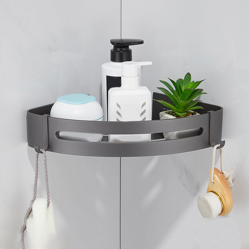 Lisslune | Modern Gray Bathroom Accessory As a Single Piece or As a Set Made of Metal