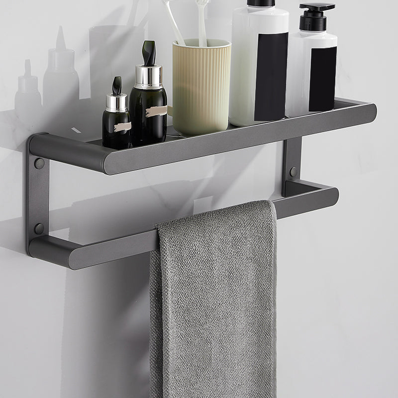 Lisslune | Modern Gray Bathroom Accessory As a Single Piece or As a Set Made of Metal