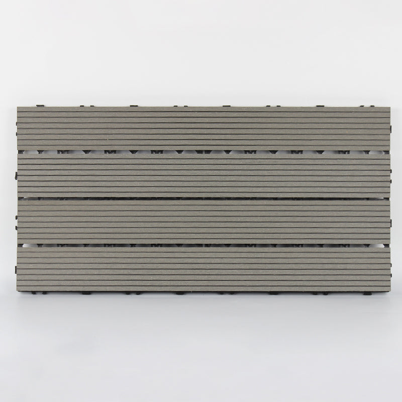 Lisslune | 12" X 24" Deck/Pavement Floor Tiles 4-Slat Decking Tiles