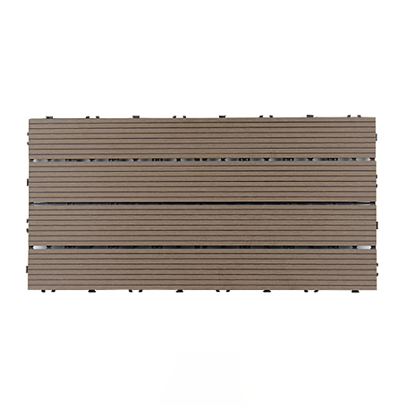 Lisslune | 12" X 24" Deck/Pavement Floor Tiles 4-Slat Decking Tiles