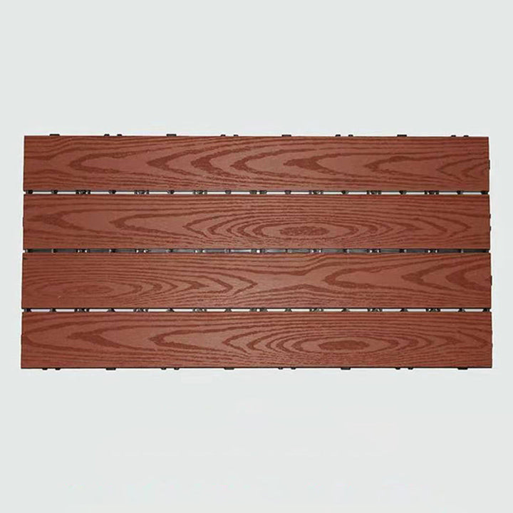 Lisslune | 12" X 24" Deck/Pavement Floor Tiles 4-Slat Decking Tiles