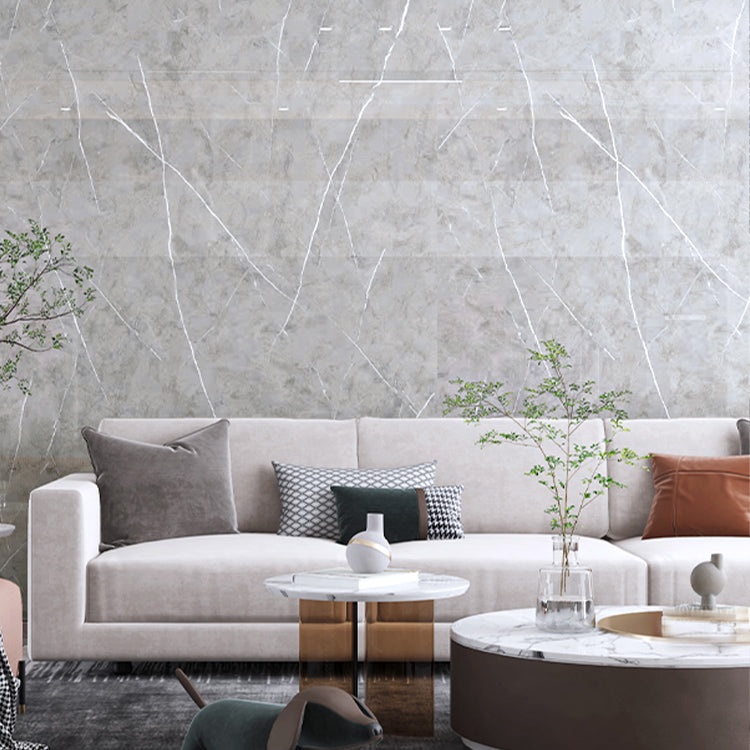 Lisslune | Simple Tile Wallpaper Plastic Waterproof Peel and Stick Backdrop