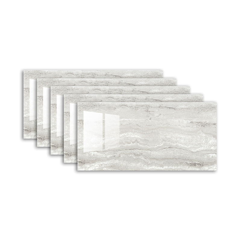 Lisslune | Simple Tile Wallpaper Plastic Waterproof Peel and Stick Backdrop
