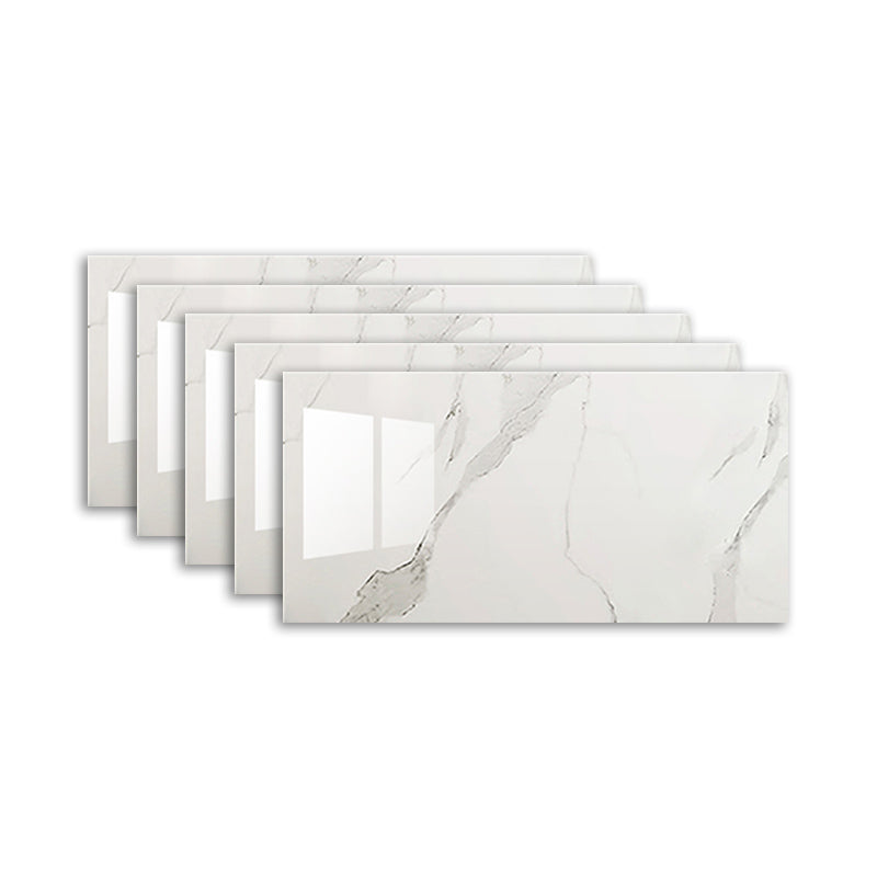 Lisslune | Simple Tile Wallpaper Plastic Waterproof Peel and Stick Back Wall