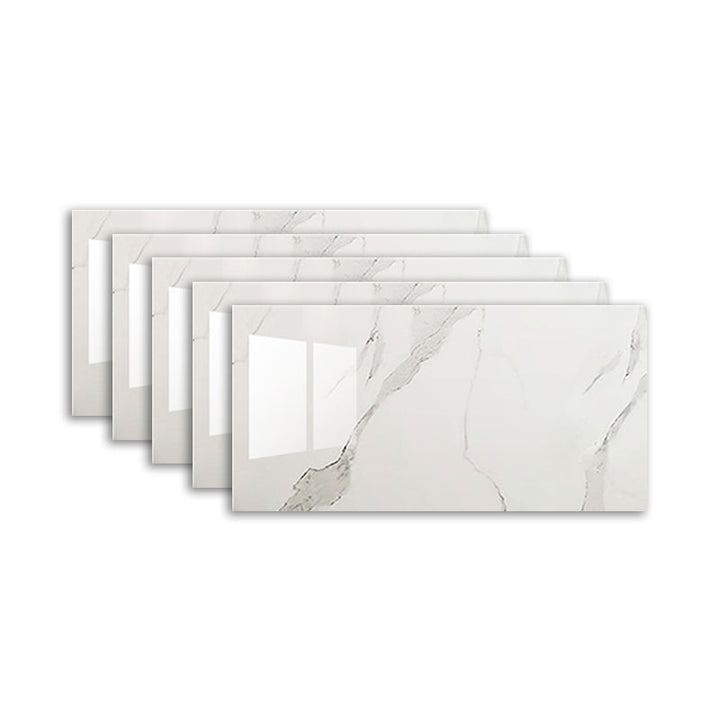 Lisslune | Simple Tile Wallpaper Plastic Waterproof Peel and Stick Back Wall