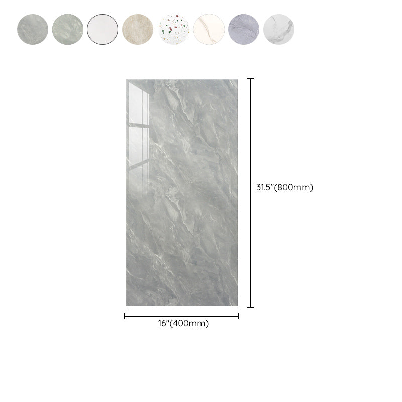 Lisslune | Simple Tile Wallpaper Plastic Waterproof Peel and Stick Backdrop