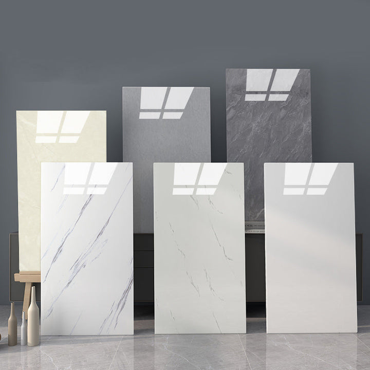 Lisslune | Single Plate Wallpaper Contemporary PVC Waterproof Peel and Stick Wall Tile