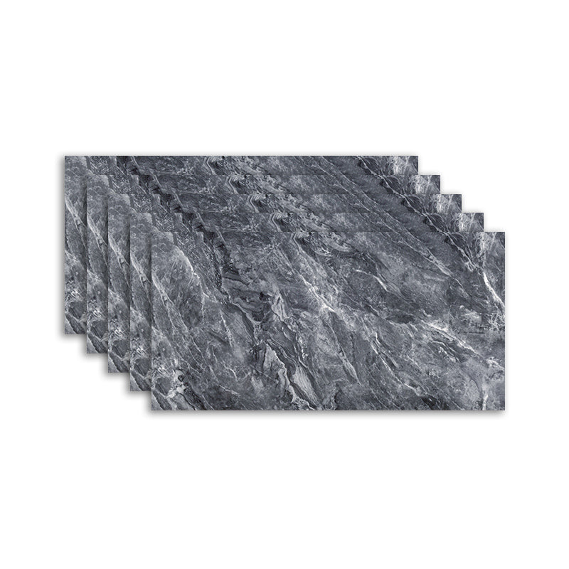 Lisslune | Single Plate Wallpaper Contemporary PVC Waterproof Peel and Stick Wall Tile
