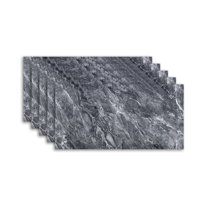 Lisslune | Single Plate Wallpaper Contemporary PVC Waterproof Peel and Stick Wall Tile