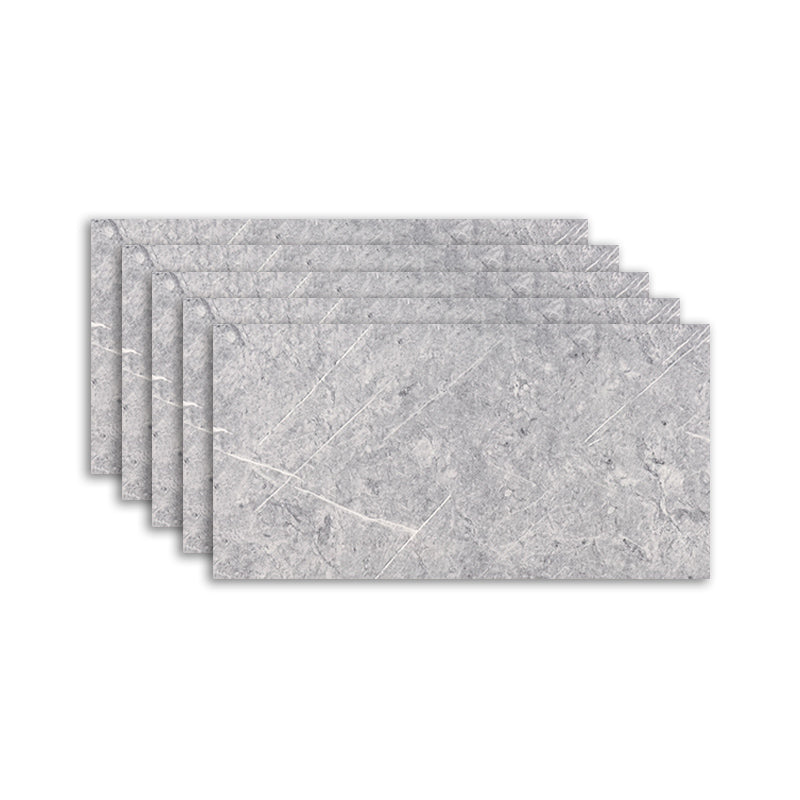 Lisslune | Single Plate Wallpaper Contemporary PVC Waterproof Peel and Stick Wall Tile