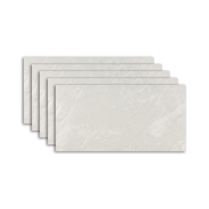 Lisslune | Single Plate Wallpaper Contemporary PVC Waterproof Peel and Stick Wall Tile