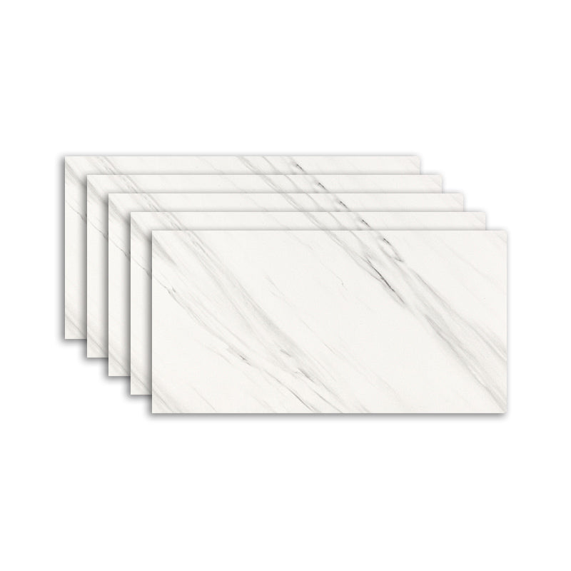 Lisslune | Single Plate Wallpaper Contemporary PVC Waterproof Peel and Stick Wall Tile