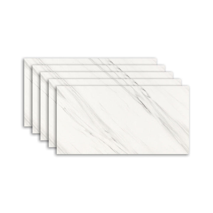 Lisslune | Single Plate Wallpaper Contemporary PVC Waterproof Peel and Stick Wall Tile