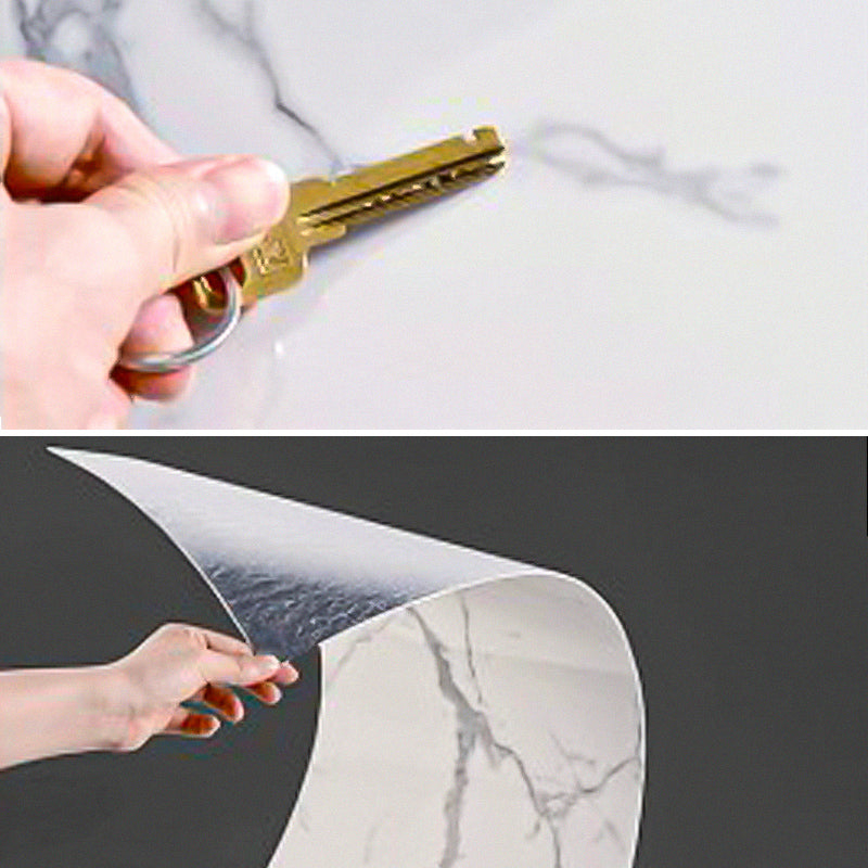 Lisslune | Single Plate Wallpaper Contemporary PVC Waterproof Peel and Stick Wall Tile