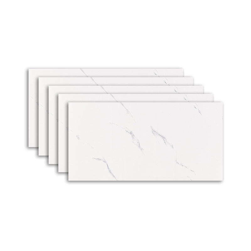 Lisslune | Single Plate Wallpaper Contemporary PVC Waterproof Peel and Stick Wall Tile