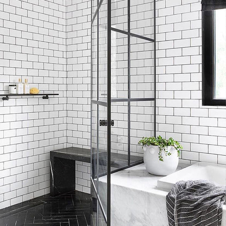 Lisslune | Plastic Peel & Stick Subway Tiles Contemporary Waterproof Peel & Stick Subway Tiles