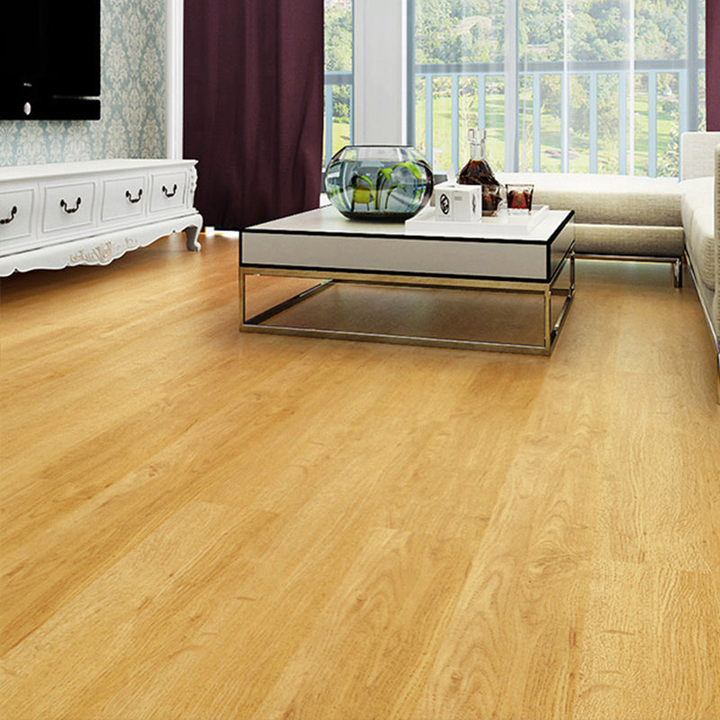 Lisslune | Rectangle PVC Flooring Smooth Peel and Stick Wood Look Vinyl Floor