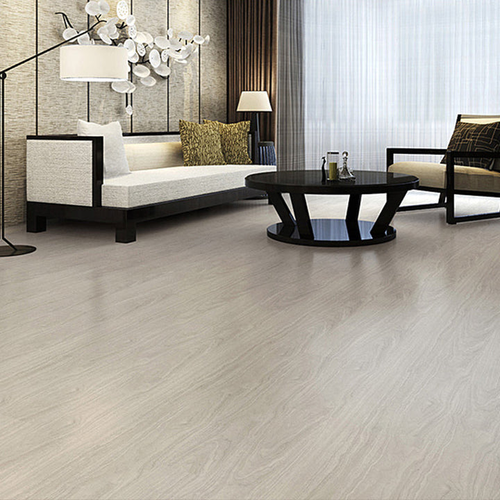 Lisslune | Rectangle PVC Flooring Smooth Peel and Stick Wood Look Vinyl Floor