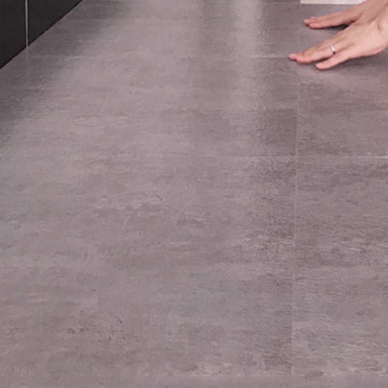 Lisslune | Rectangle PVC Flooring Smooth Peel and Stick Wood Look Vinyl Floor