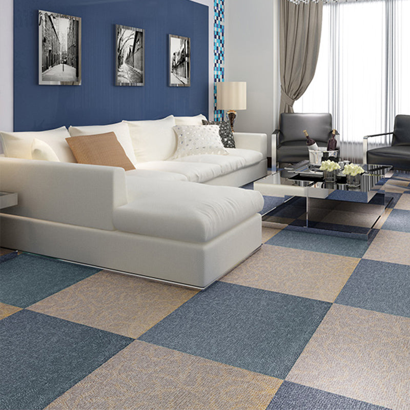 Lisslune | Rectangle PVC Flooring Smooth Peel and Stick Wood Look Vinyl Floor