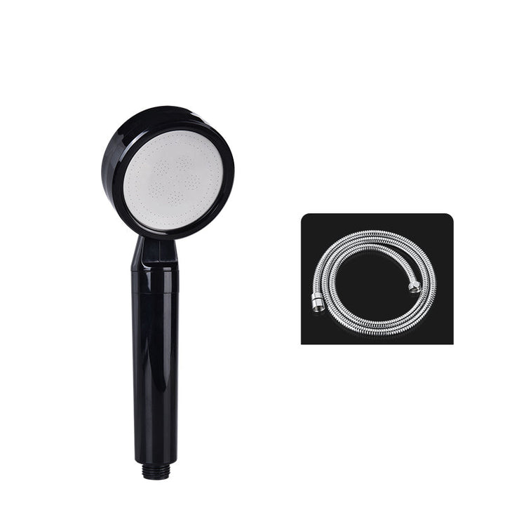 Lisslune | Modern Round Hand Shower 3 Spray Patterns Wall Mounted Hand Shower