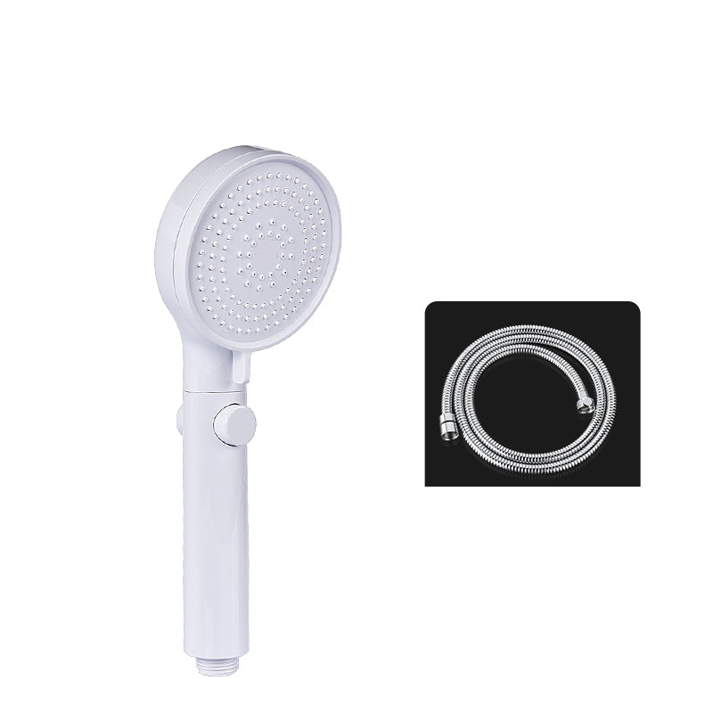 Lisslune | Modern Round Hand Shower 3 Spray Patterns Wall Mounted Hand Shower