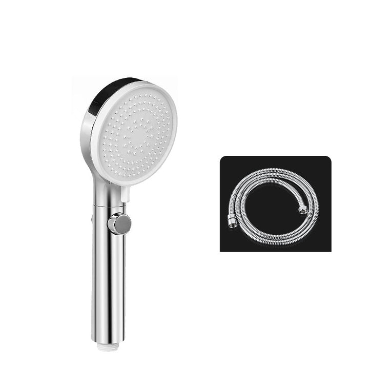 Lisslune | Modern Round Hand Shower 3 Spray Patterns Wall Mounted Hand Shower