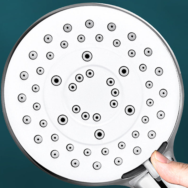 Lisslune | Modern Round Hand Shower 3 Spray Patterns Wall Mounted Hand Shower