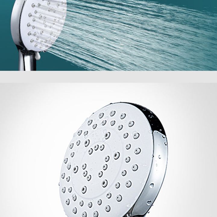 Lisslune | Modern Round Hand Shower 3 Spray Patterns Wall Mounted Hand Shower