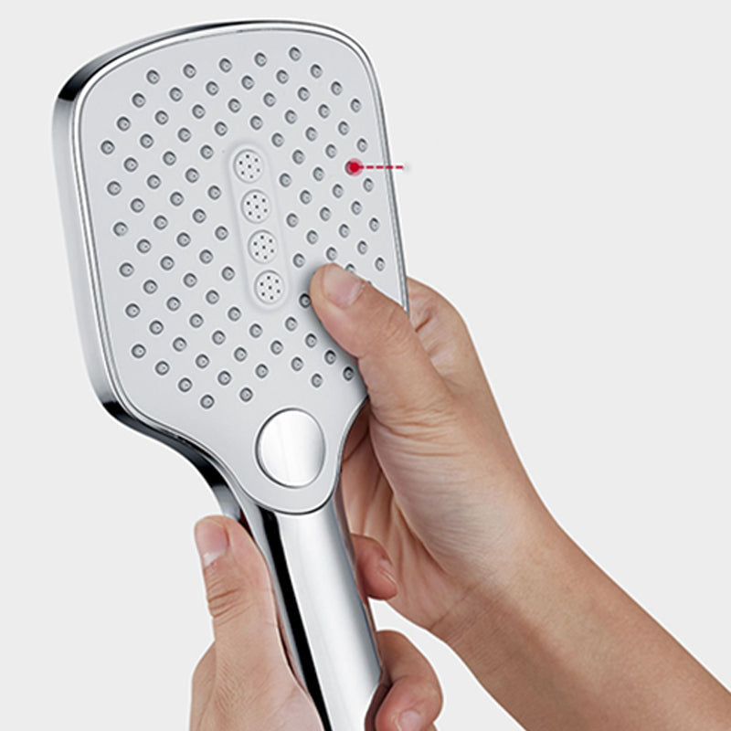 Lisslune | Contemporary Rectangular Hand Shower 3 Spray Wall Mounted Hand Shower