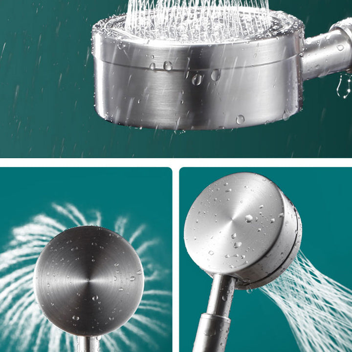 Lisslune | Modern Stainless Steel Hand Shower Standard Spray Pattern Wall Mount Hand Shower