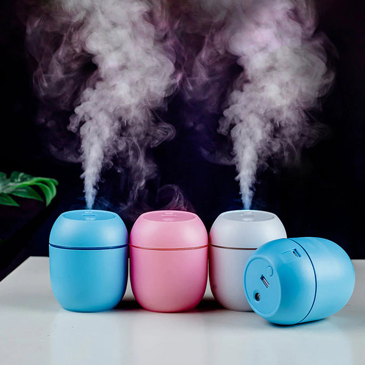Lisslune | 300Ml Humidifier Portable USB Ultrasonic Dazzle Cup Aroma Diffuser Cool Mist Maker Humidifier Cleaner with Romantic Light