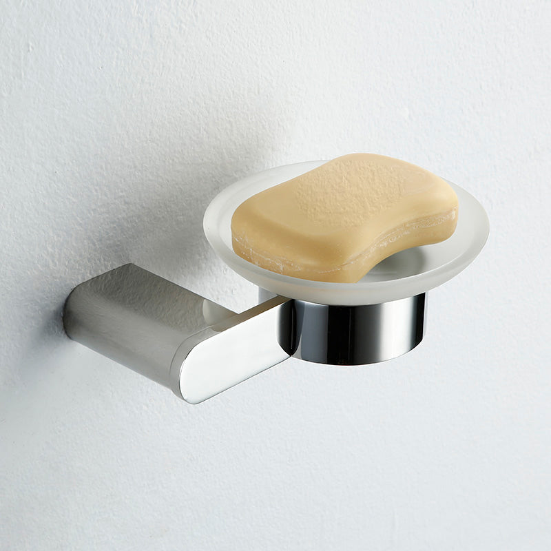 Lisslune | Contemporary bathroom accessories single item or in set in silver