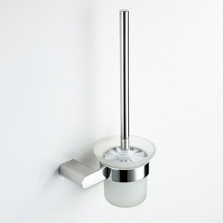 Lisslune | Contemporary bathroom accessories single item or in set in silver