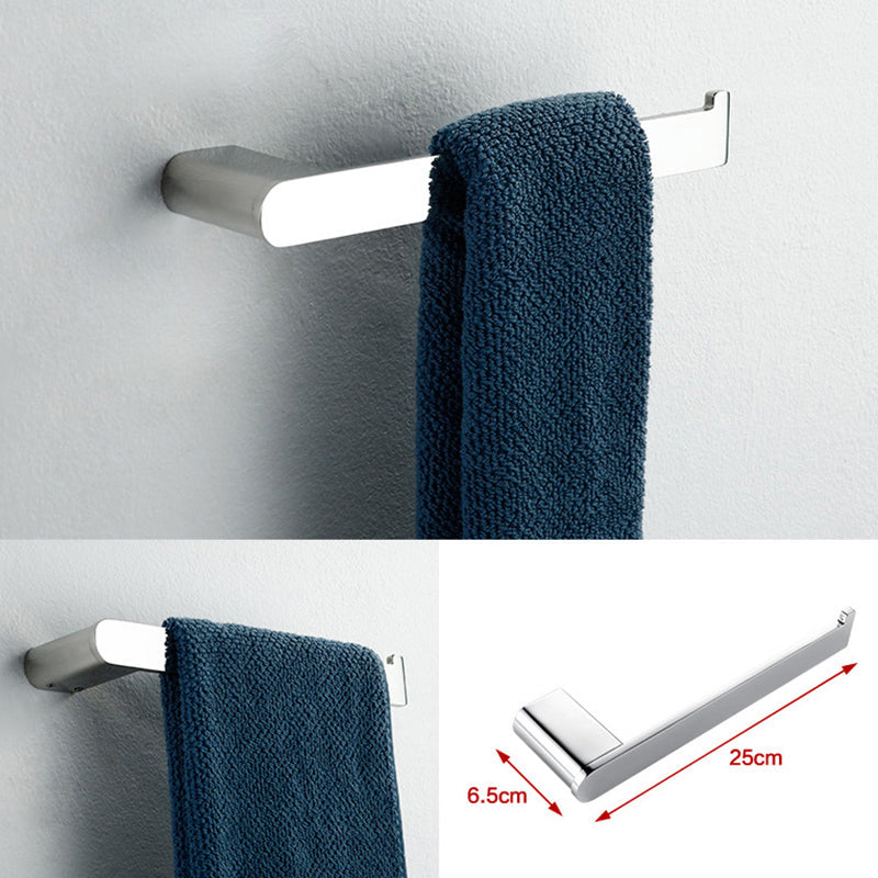 Lisslune | Contemporary bathroom accessories single item or in set in silver