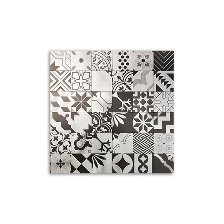 Lisslune | Modern Plastic Peel & Stick Waterproof Peel & Stick Subway Tile