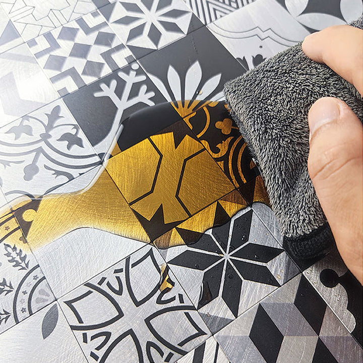 Lisslune | Modern Plastic Peel & Stick Waterproof Peel & Stick Subway Tile