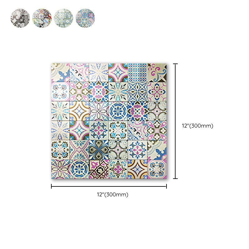 Lisslune | Modern Plastic Peel & Stick Waterproof Peel & Stick Subway Tile