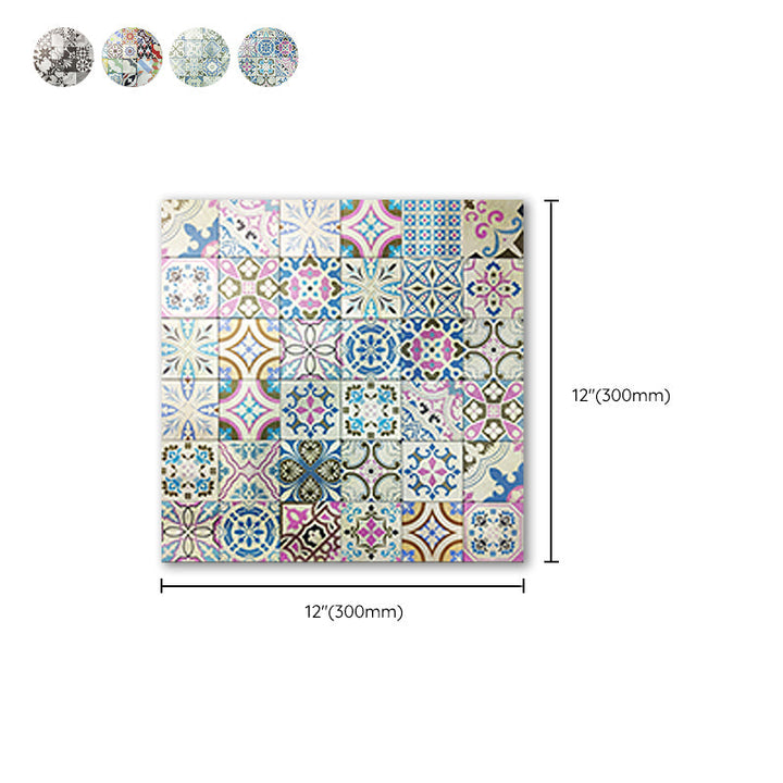 Lisslune | Modern Plastic Peel & Stick Waterproof Peel & Stick Subway Tile