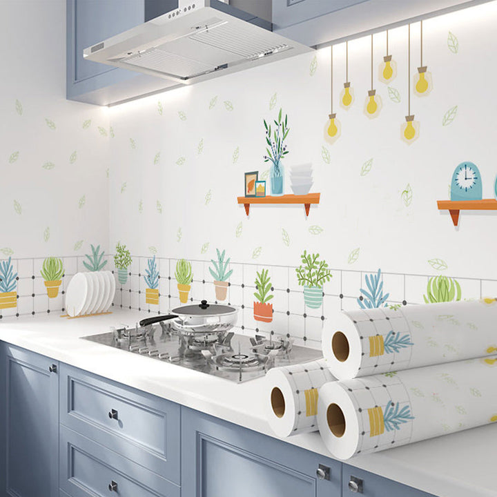 Lisslune | Square Mosaic Peel & Stick Tiles Stain-Resistant Kitchen Backsplash Tiles