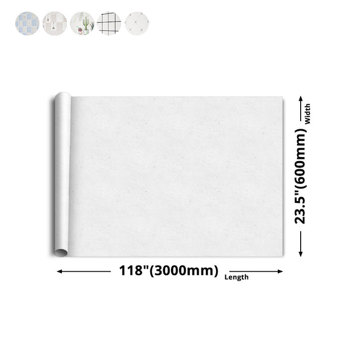 Lisslune | Square Mosaic Peel & Stick Tiles Stain-Resistant Kitchen Backsplash Tiles