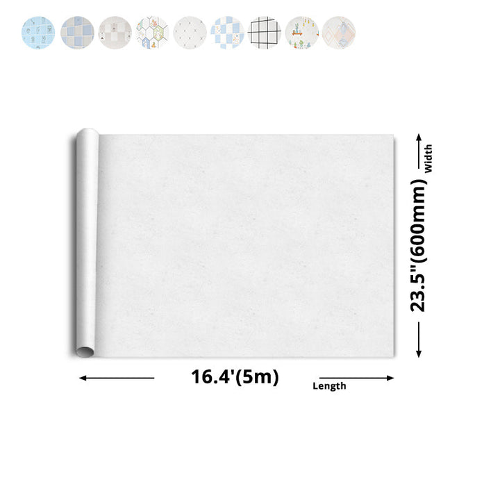 Lisslune | Square Mosaic Peel & Stick Tiles Stain-Resistant Kitchen Backsplash Tiles