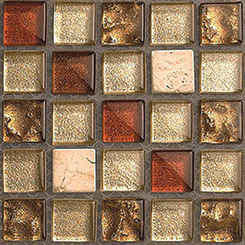 Lisslune | Square Mosaic Peel & Stick Tiles Waterproof Kitchen Splashback Tiles