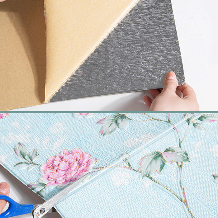 Lisslune | Modern Wall Panels 3D Print Peel and Stick Waterproof Wall Panel