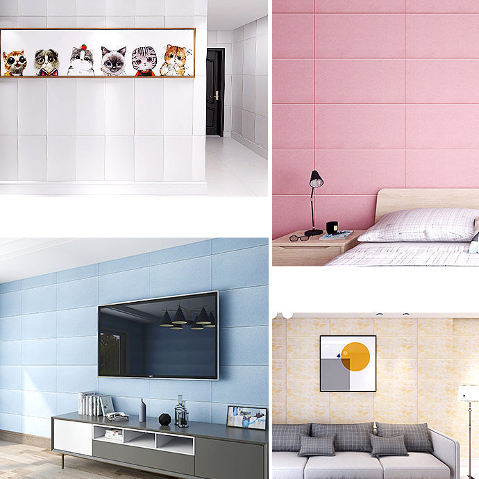 Lisslune | Modern Pearl Wall Bowls PVC Foam Wall Access Panel Peel and Stick Wall Tiles