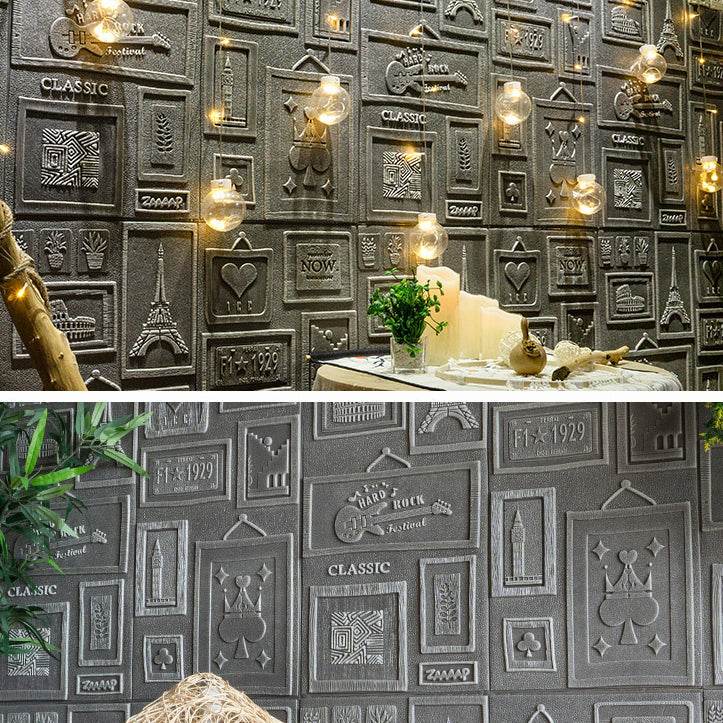 Lisslune | Interior Wall Cladding 3D Print Peel and Stick Waterproof Wall Panel