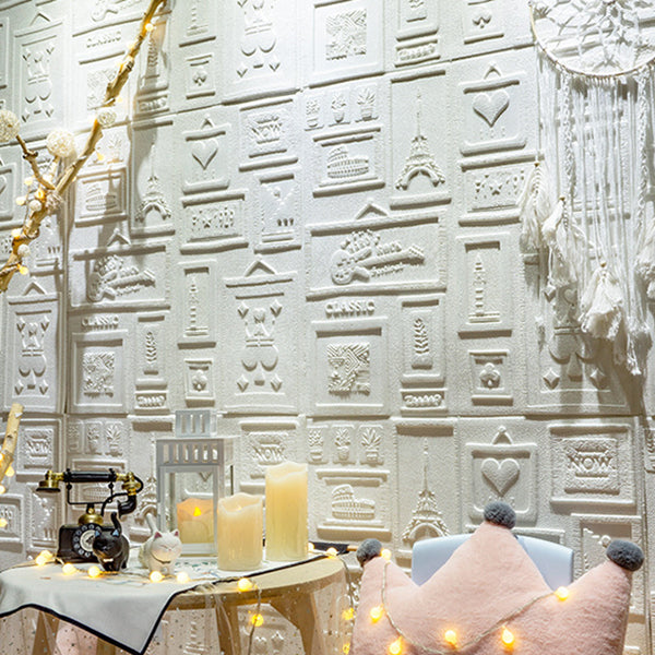 Lisslune | Interior Wall Cladding 3D Print Peel and Stick Waterproof Wall Panel